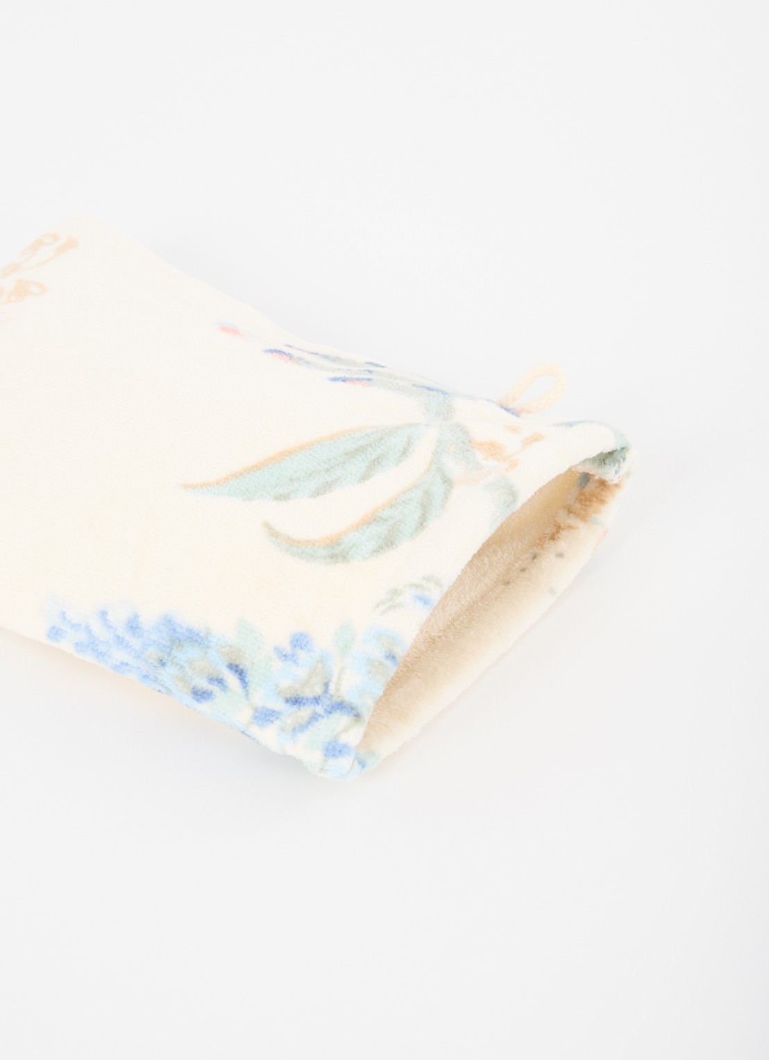 Pip Studio Secret Garden washand van terry katoen - 400 gr/m2 -16 x 22 cm - detail 2 gebroken wit