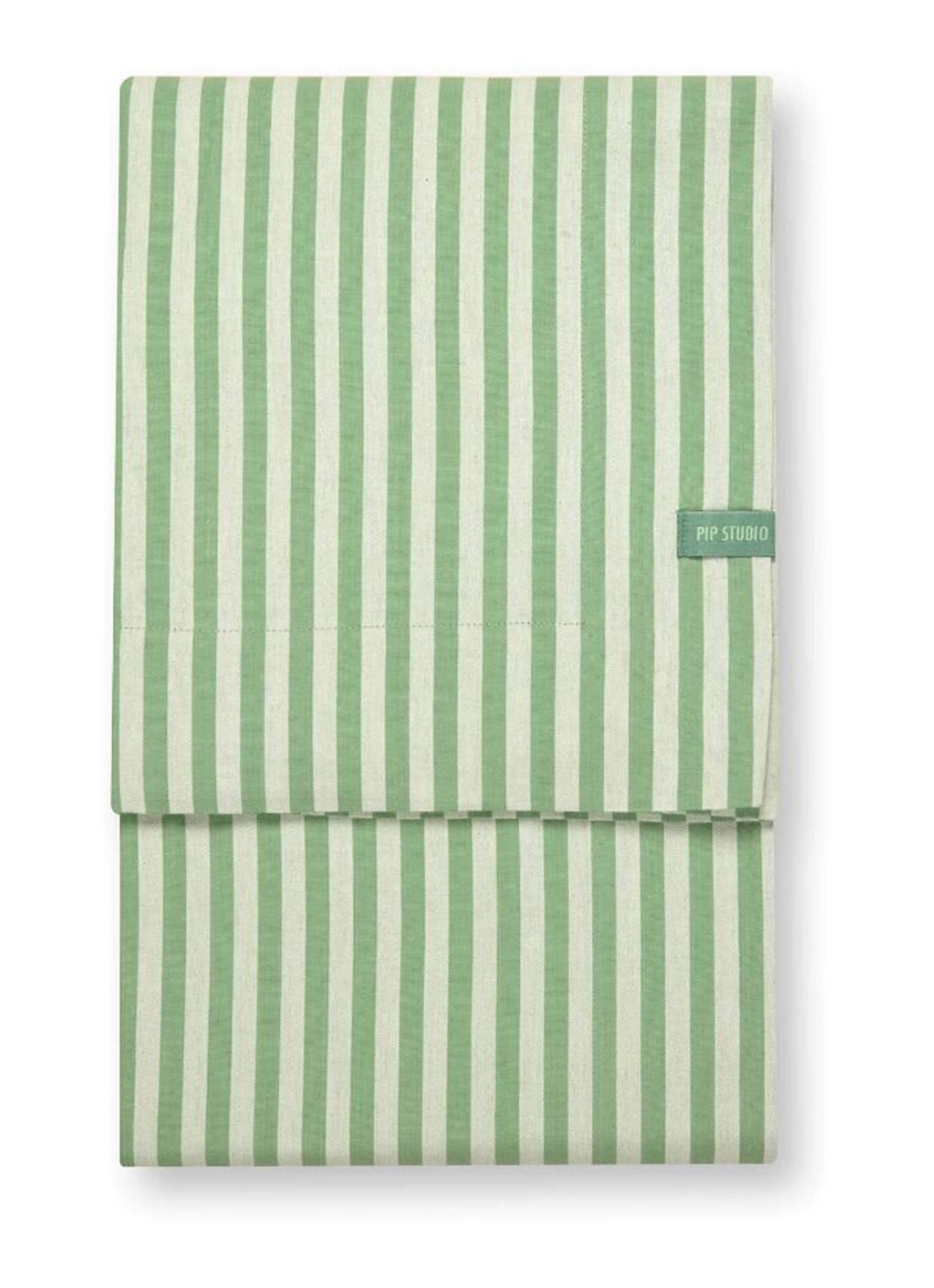 Pip Studio Stripes tafelkleed 180 x 300 cm - voorkant mint
