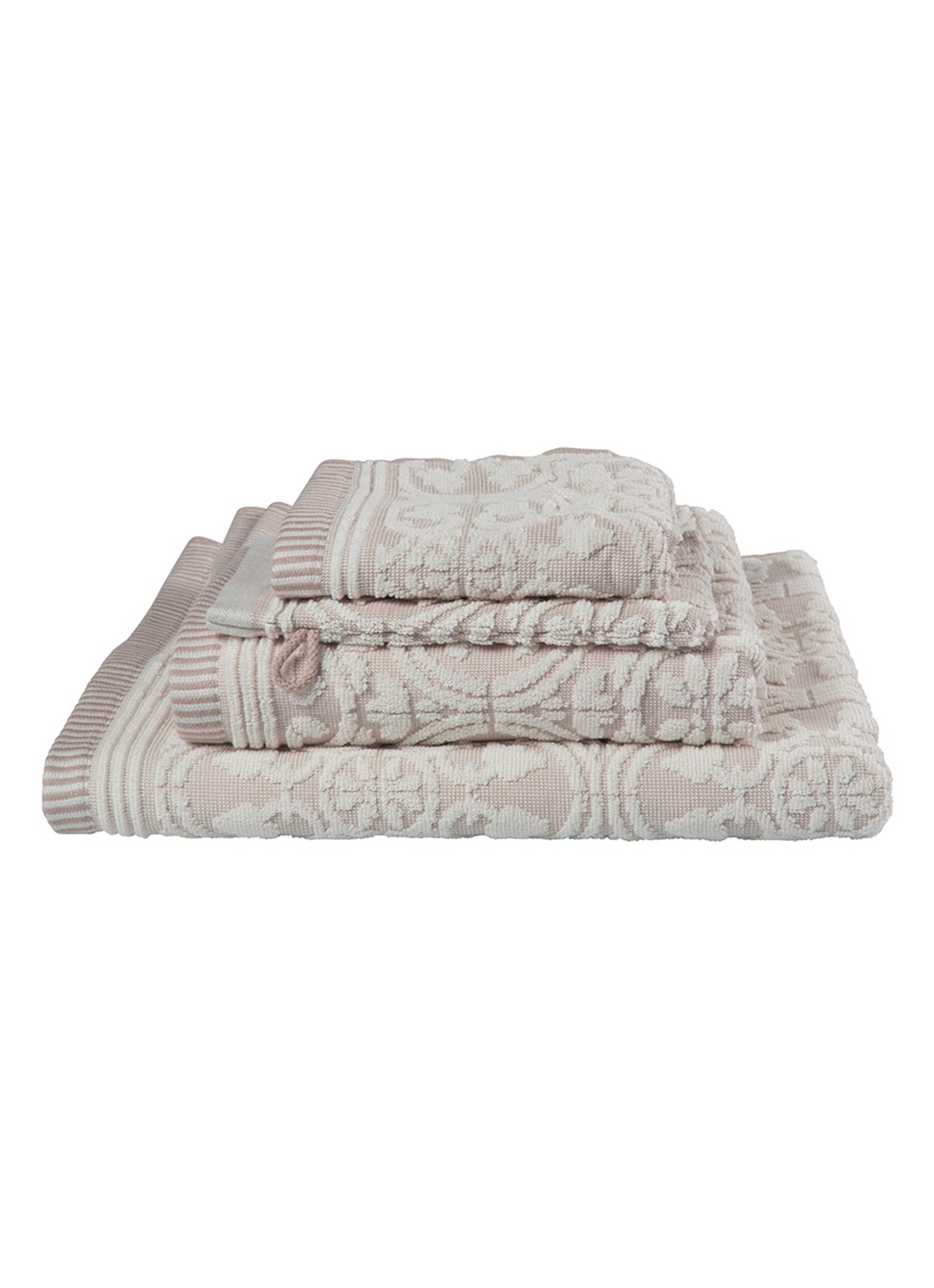 Pip Studio  Tile de Pip douchehanddoek 55 x 100 cm  - detail 4 khaki