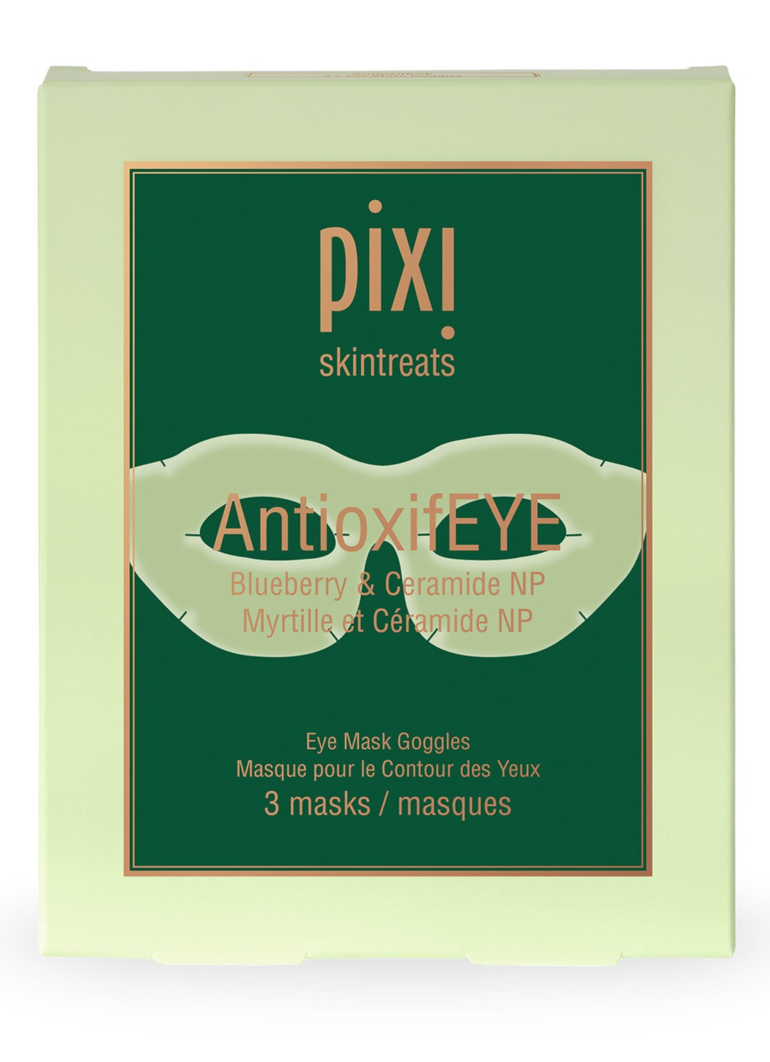 Pixi AntioxifEYE Preserving Eye Mask Goggles - oogmasker - voorkant 3 undefined