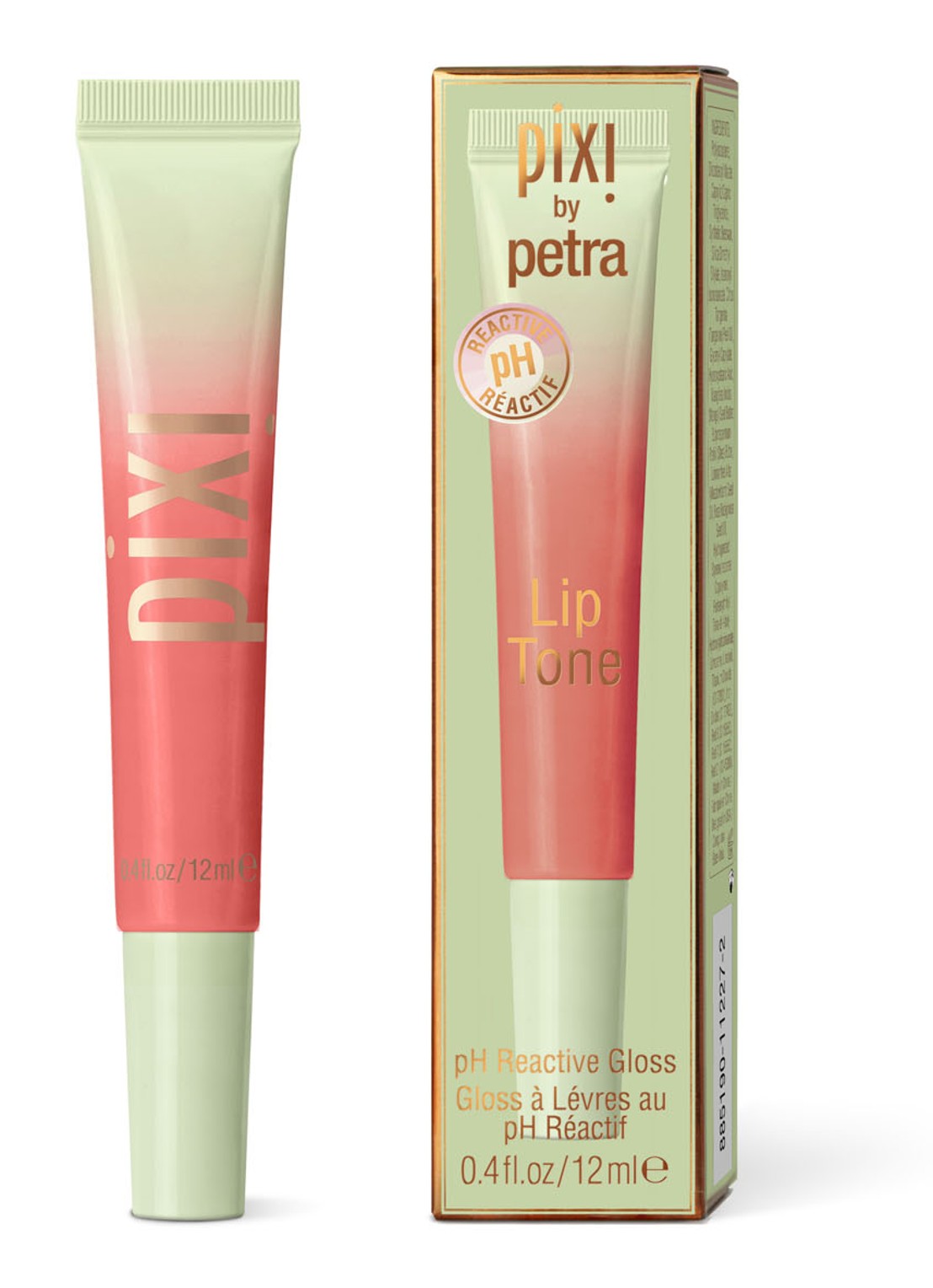 Pixi Lip Tone - lipgloss - voorkant peachyness