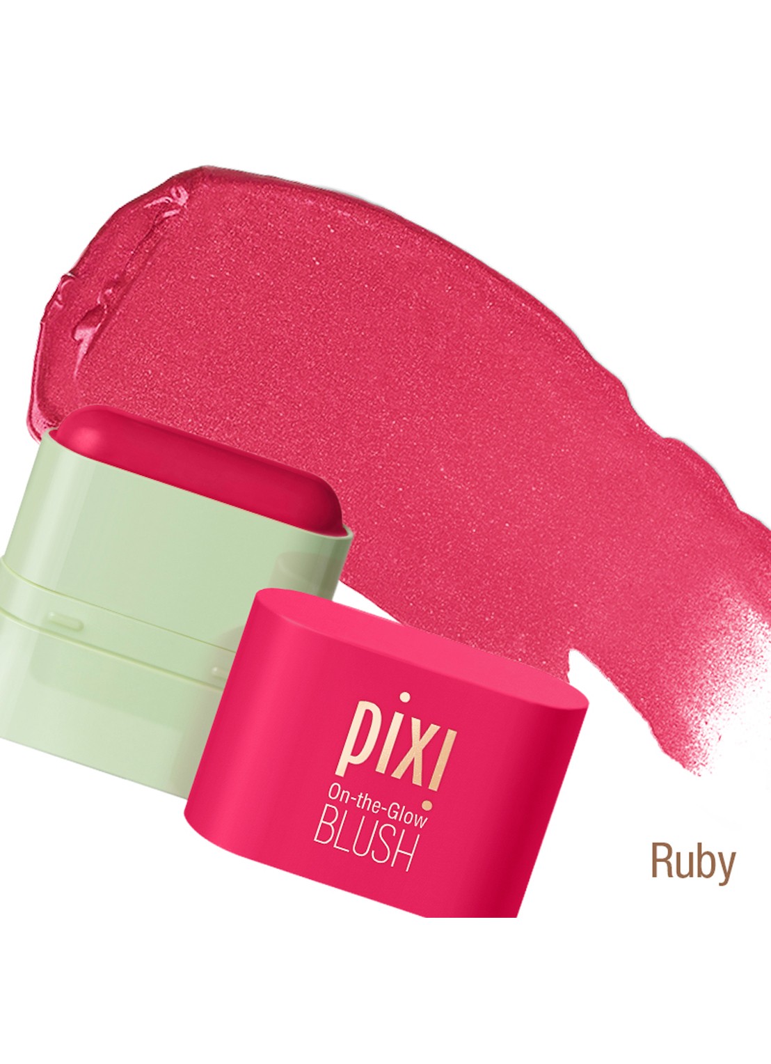 Pixi On-The-Glow Blush - blush stick - voorkant 2 ruby