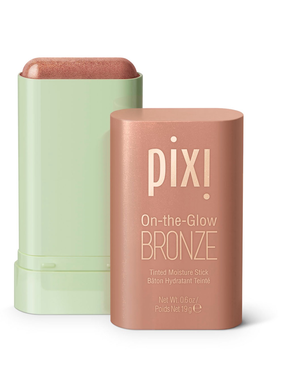 Pixi On-The-Glow - bronze tinted moisture stick - voorkant 2 softglow
