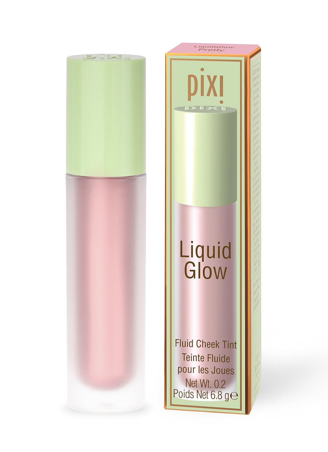 Pixi On-The-Glow Liquid Glow - blush - voorkant 3 pretty