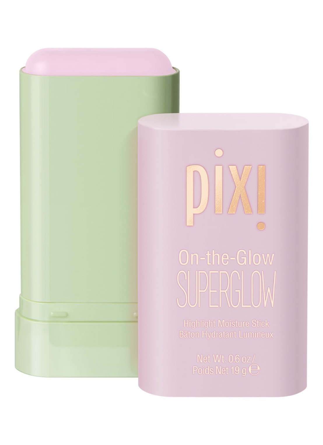 Pixi On-the-Glow Multi-use Moisture Stick - voorkant 2 petaldew