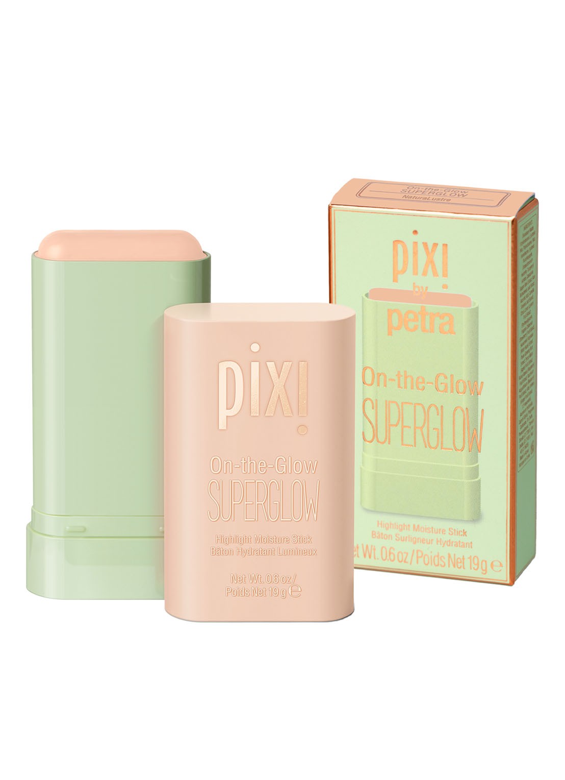 Pixi On-the-Glow Multi-use Moisture Stick - voorkant 3 naturalustre