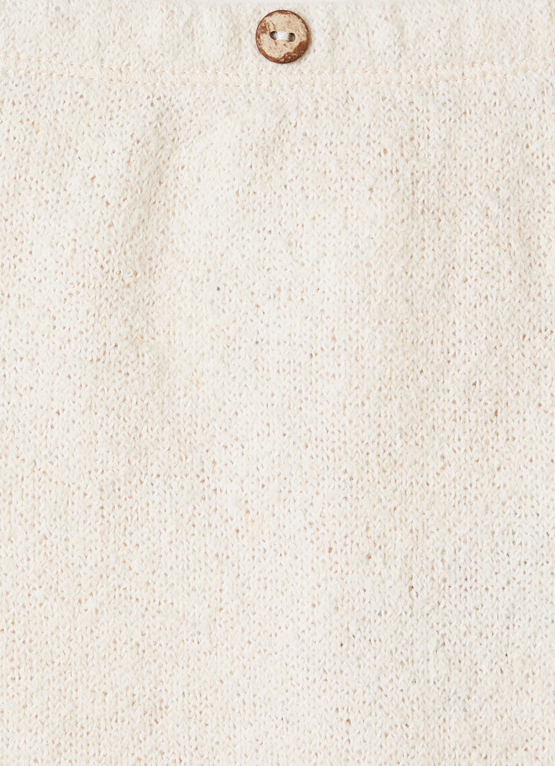 Play Up Grofgebreide legging van jersey - detail gebroken wit