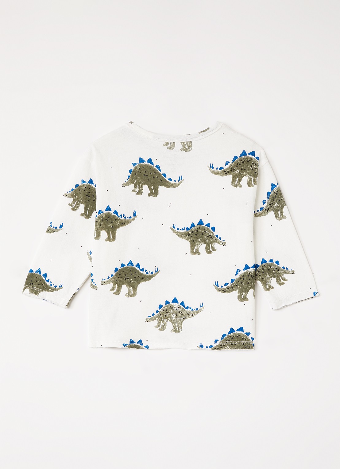 Play Up Longsleeve met print - voorkant 3 wit