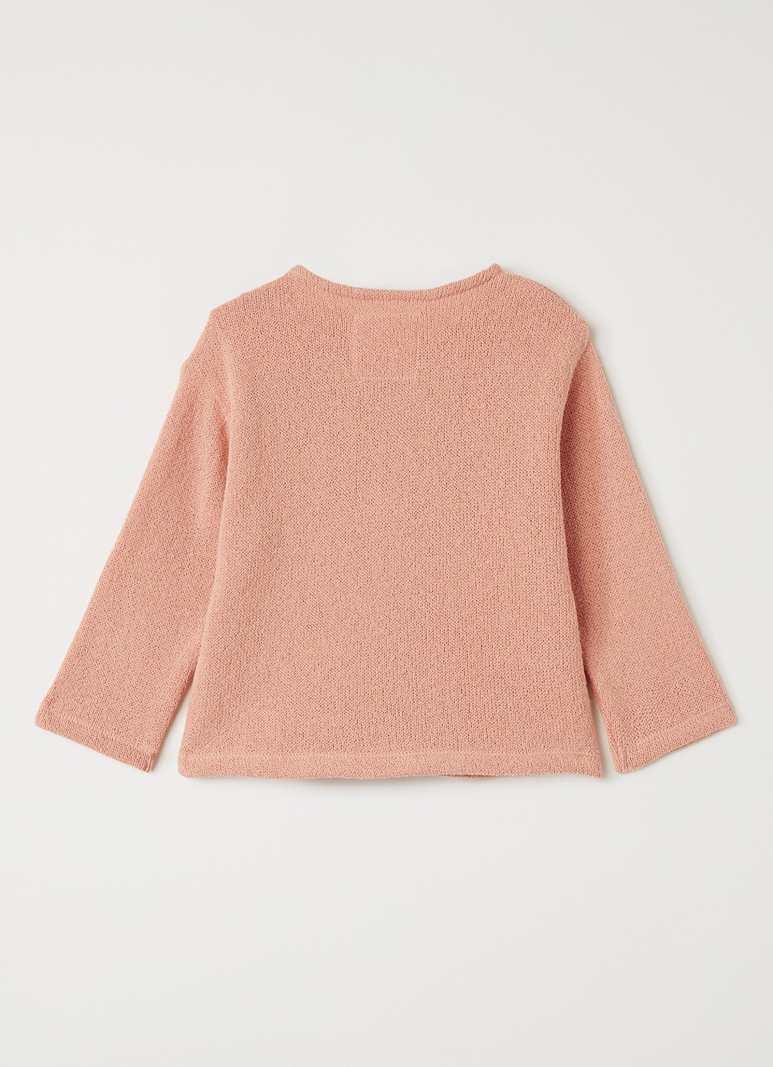 Play Up Sweater van jersey - voorkant 3 abrikoos