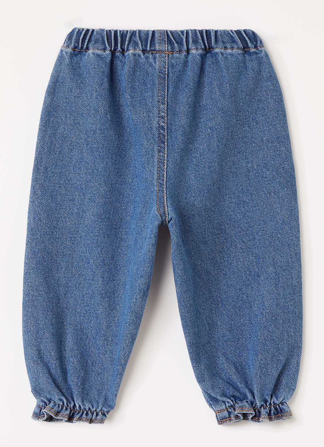 Play Up Tapered jeans met medium wassing - voorkant 3 indigo