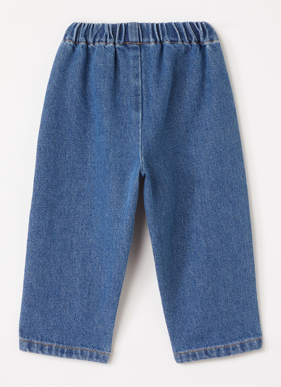 Play Up Tapered jeans met medium wassing - voorkant 3 indigo