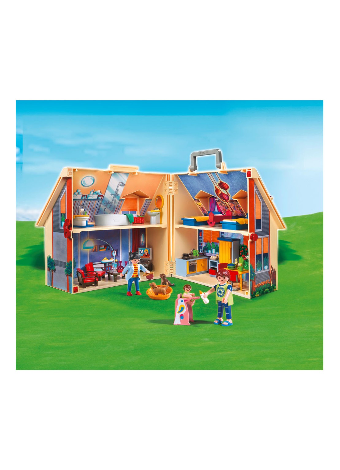 Playmobil 5167 Meeneem poppenhuis - voorkant 2 undefined