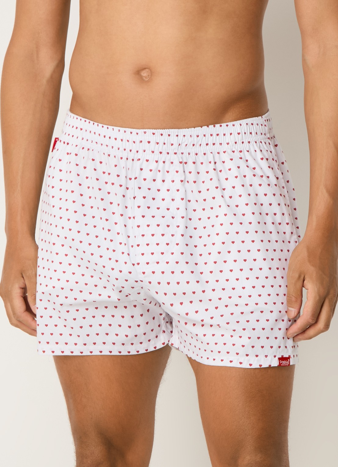Pockies Dirty love boxershorts met print  - detail 3 wit