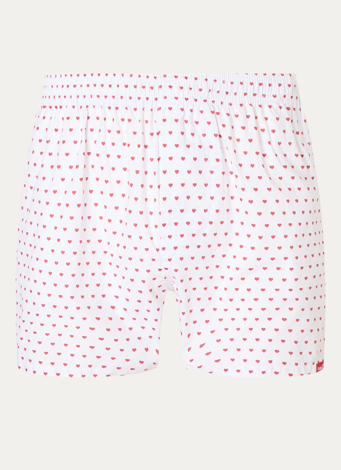 Pockies Dirty love boxershorts met print  - voorkant wit