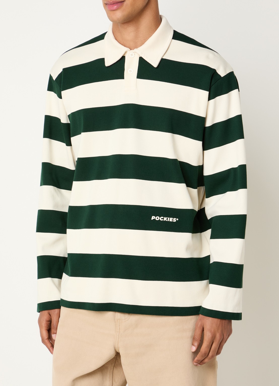 Pockies Sweater met polokraag - detail 3 multicolor