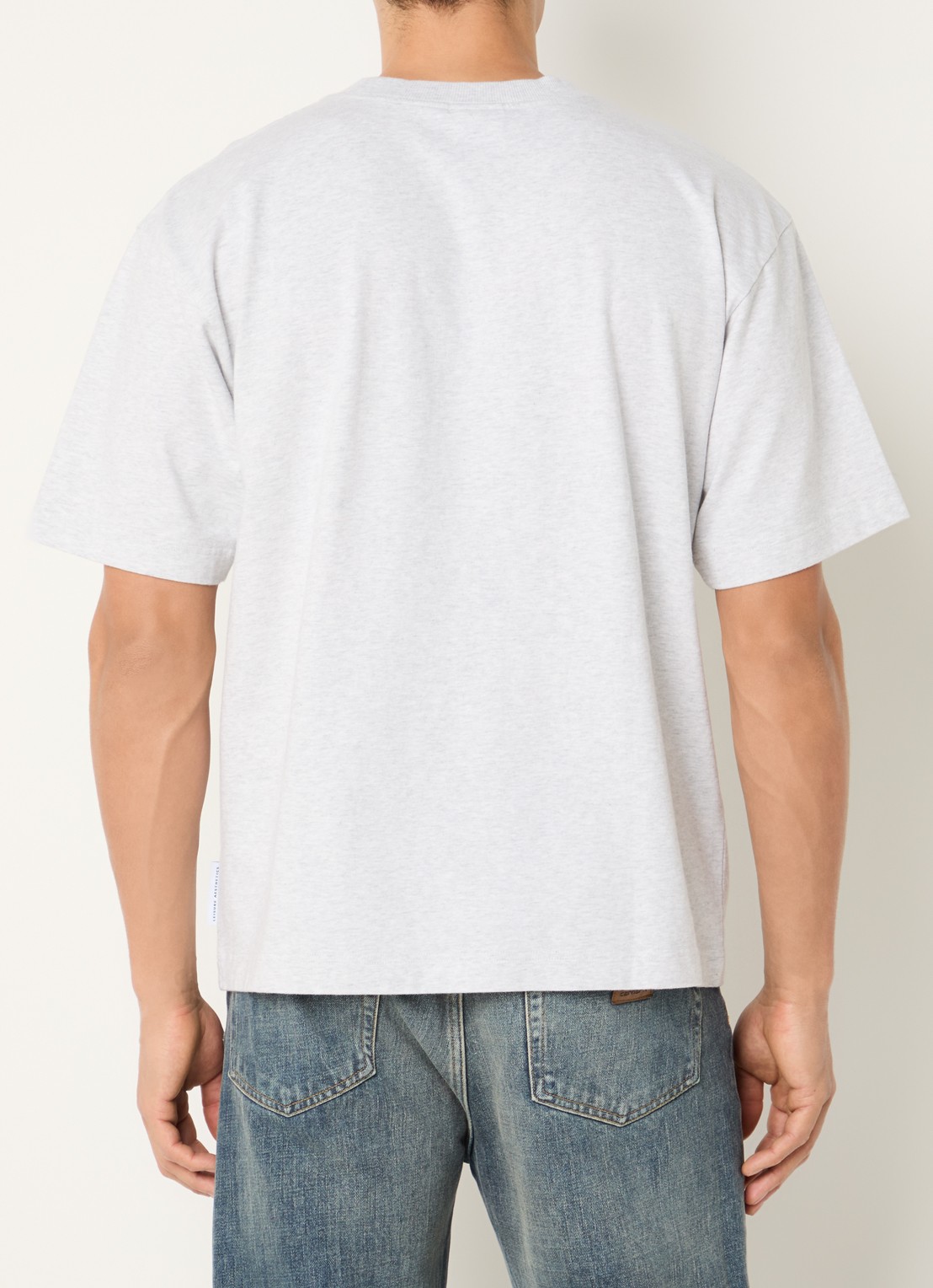 Pockies Weekend T-shirt met print - achterkant 3 grijsmele