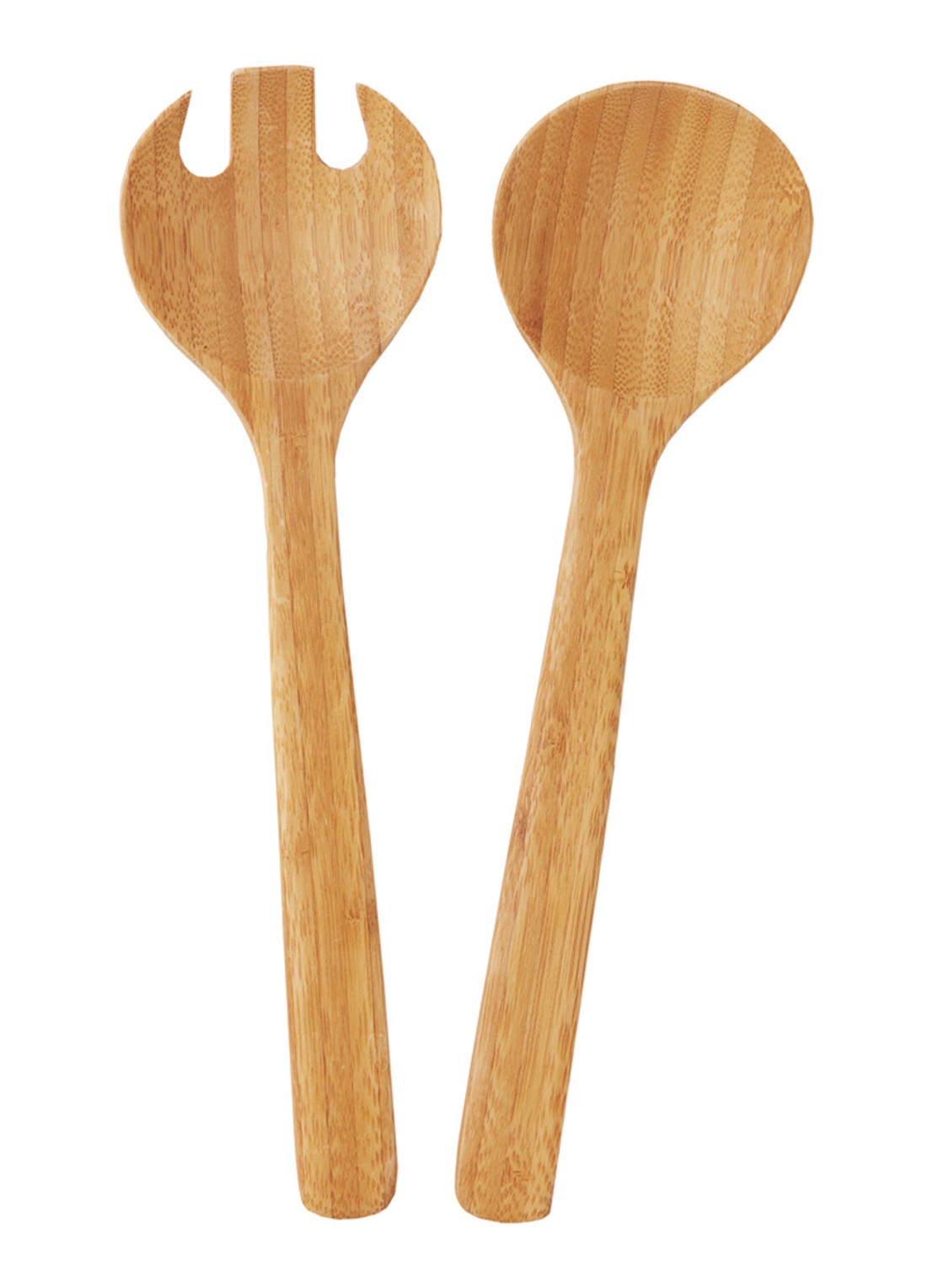 Point-Virgule Bamboo slabestek 2-delig - voorkant lichtbruin