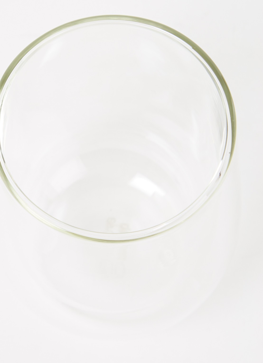 Point-Virgule Dubbelwandig koffie- en theeglas 25 cl set van 2 - detail transparant