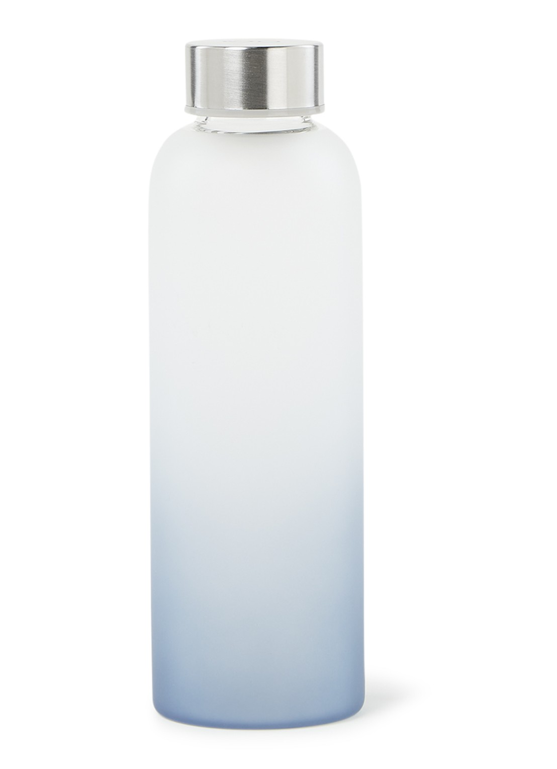 Point-Virgule Frosted drinkfles van glas 50 cl  - voorkant transparant