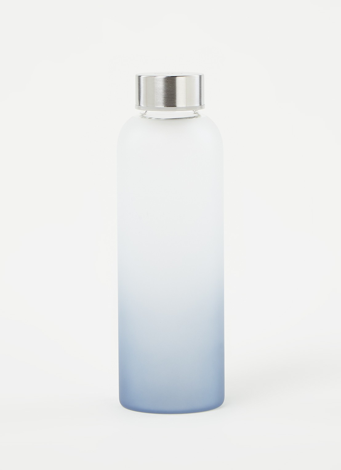 Point-Virgule Frosted drinkfles van glas 50 cl  - voorkant 2 transparant