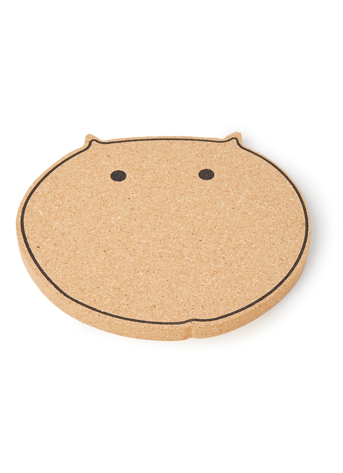 Point-Virgule Kat panonderzetter - voorkant beige