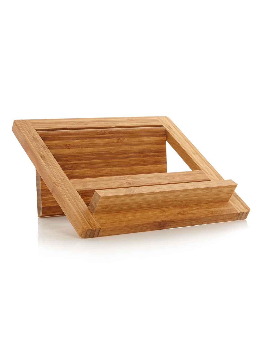 Point-Virgule Kookboekstandaard 27 cm - voorkant bruin