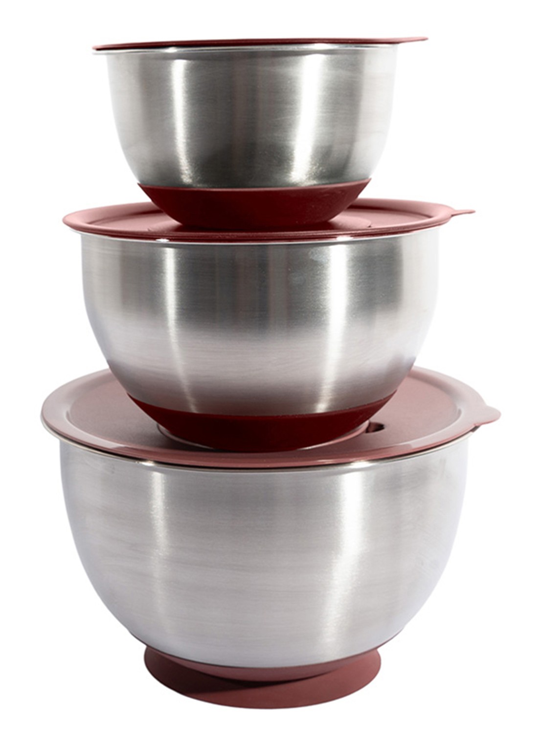 Point-Virgule Mengkom set van 3 - voorkant multicolor