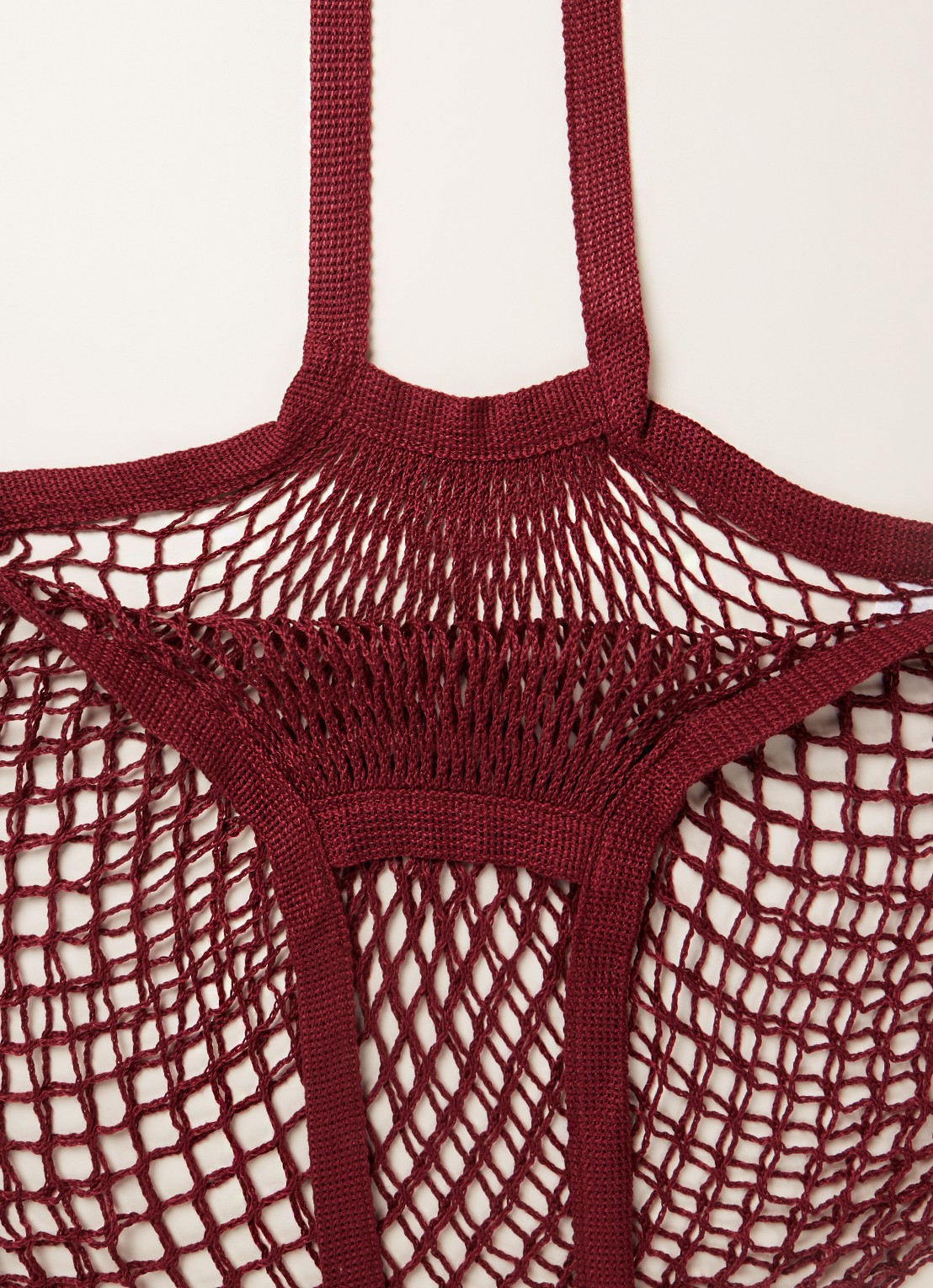 Point-Virgule Parijse nettas 33 x 45 cm - detail aubergine