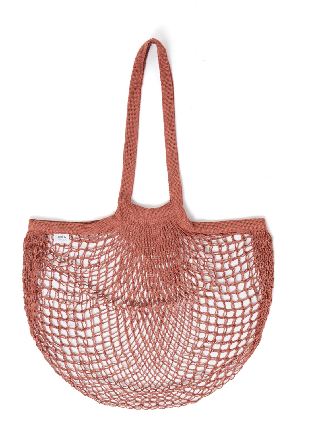 Point-Virgule Parijse nettas 33 x 45 cm - voorkant 2 roodbruin