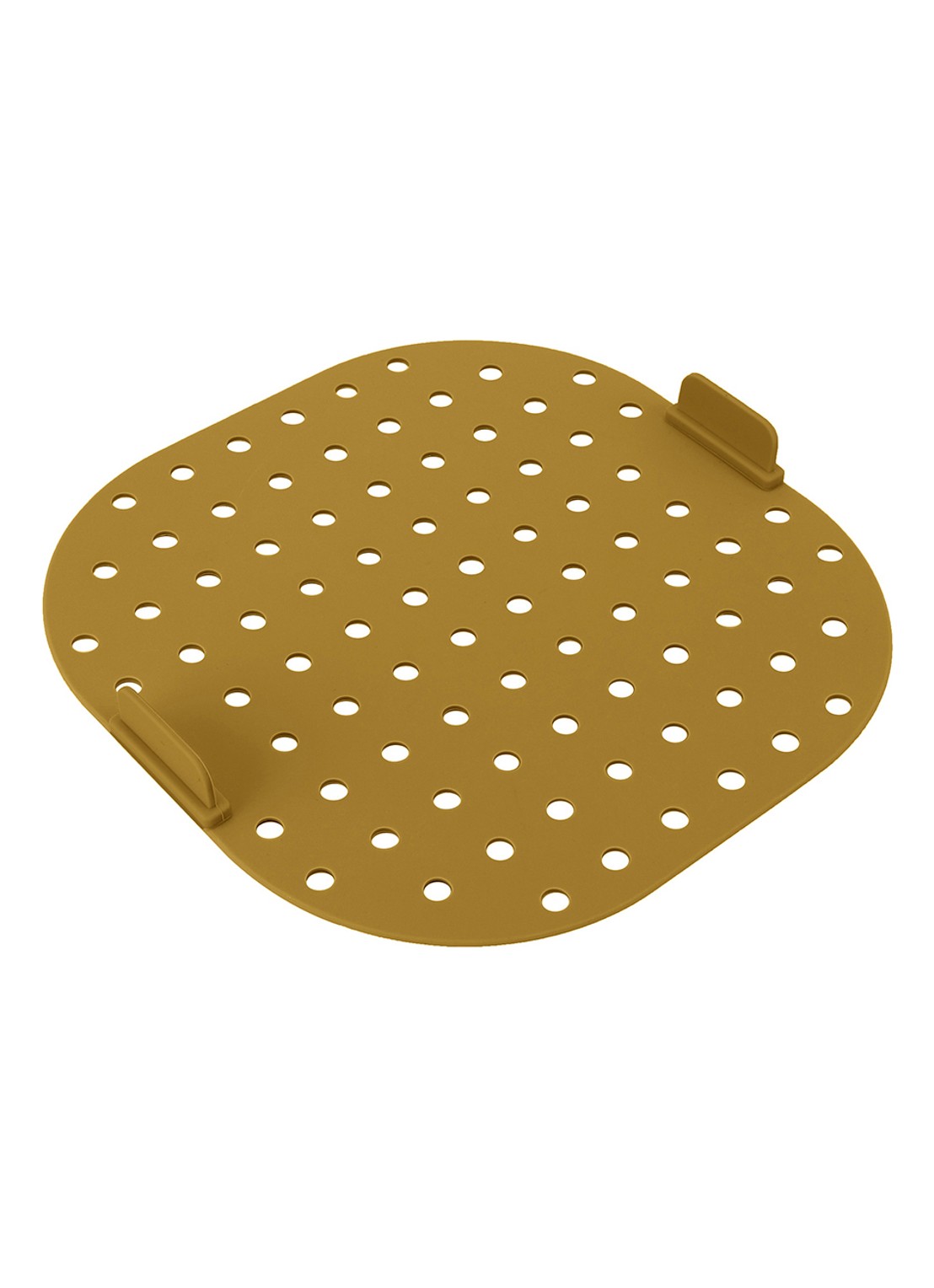Point-Virgule Siliconen airfryer bakmat 20 cm - voorkant lichtbruin