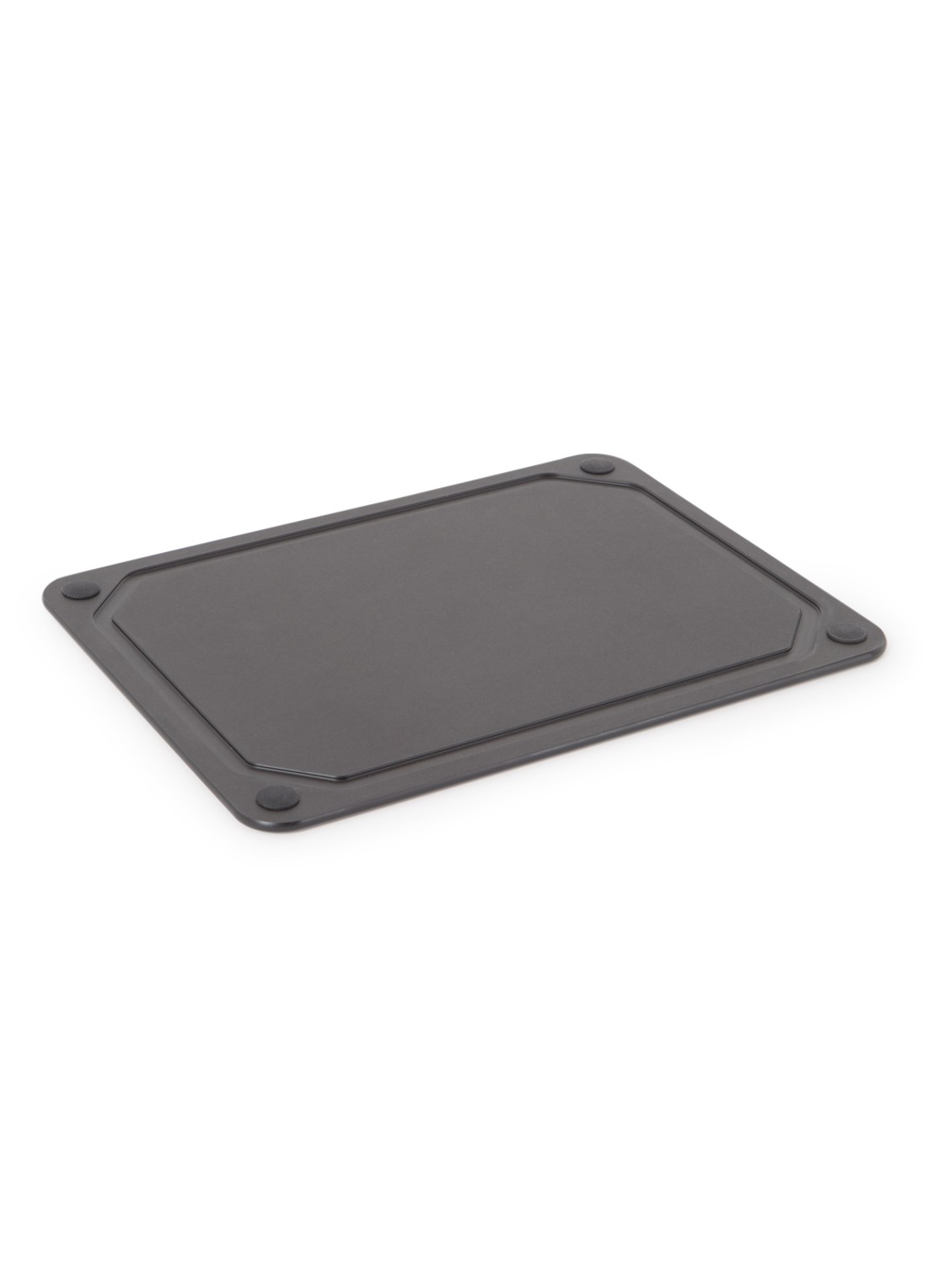 Point-Virgule Snijplank van houtvezel 37 x 27,5 cm - voorkant zwart