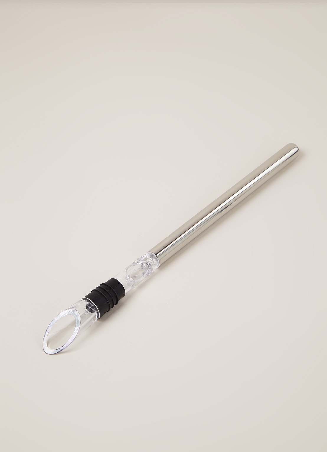 Point-Virgule Wijnkoeler 32 cm - voorkant 2 zilver