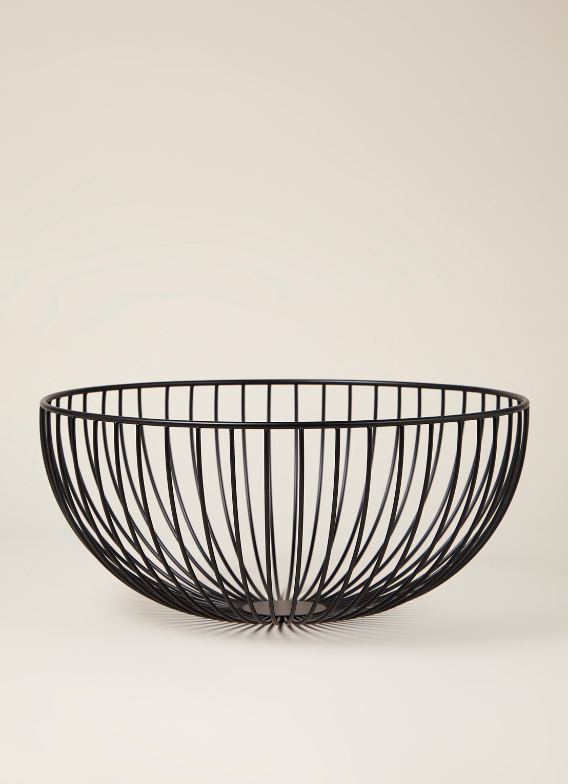Point-Virgule Wire mand 30 cm - voorkant 2 zwart
