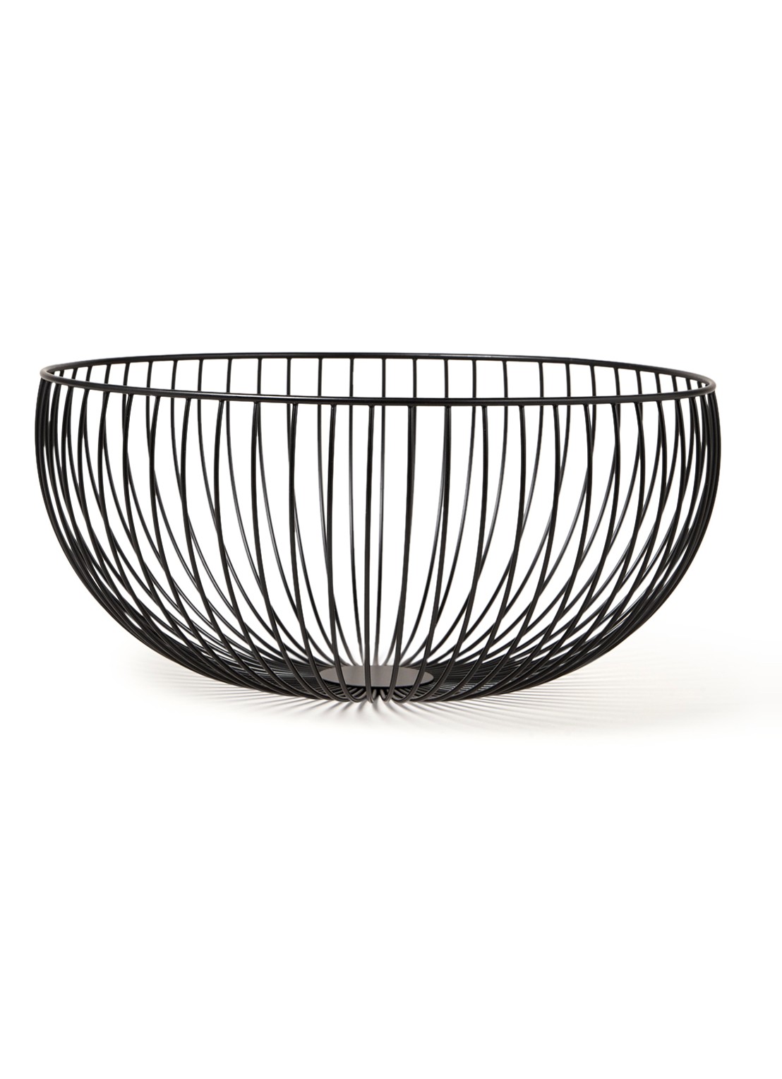 Point-Virgule Wire mand 35 cm - voorkant zwart