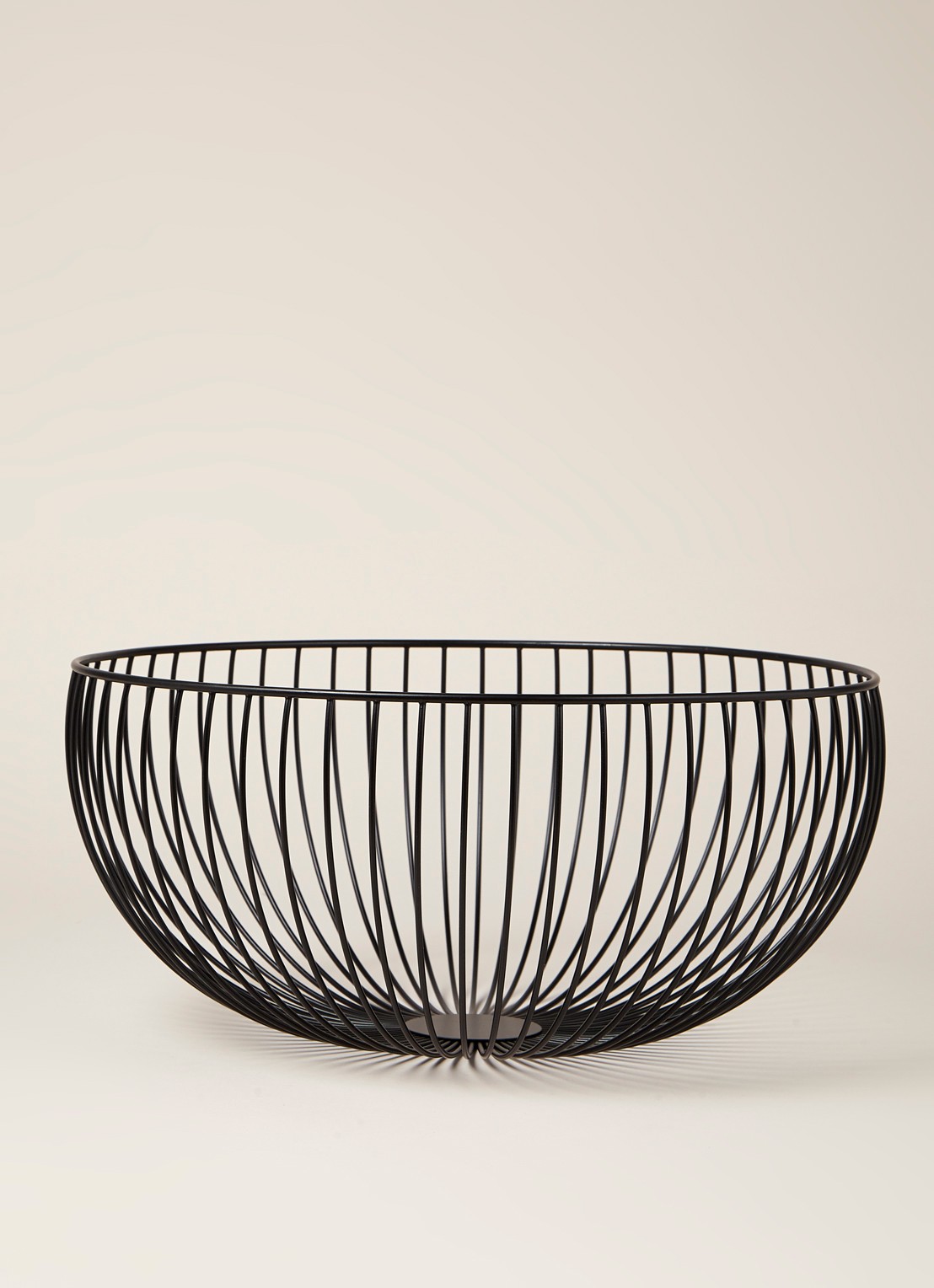 Point-Virgule Wire mand 35 cm - voorkant 2 zwart