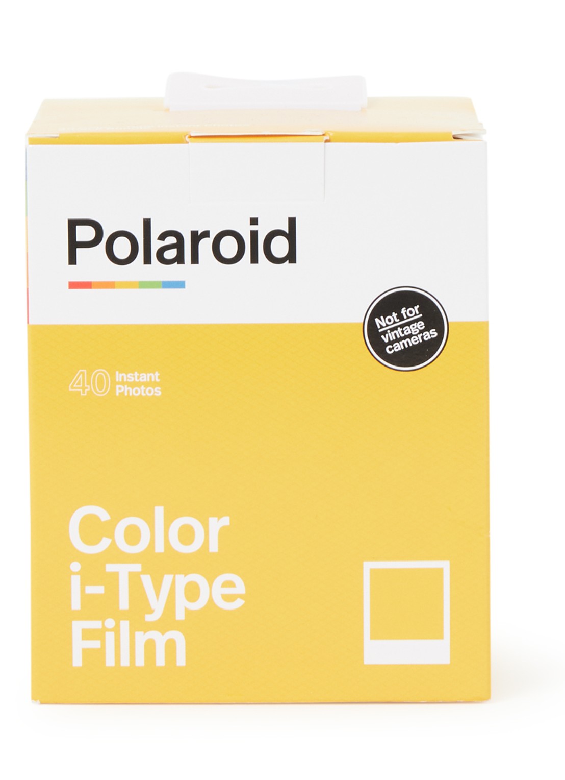 Polaroid I-Type fotopapier set van 40 - voorkant wit