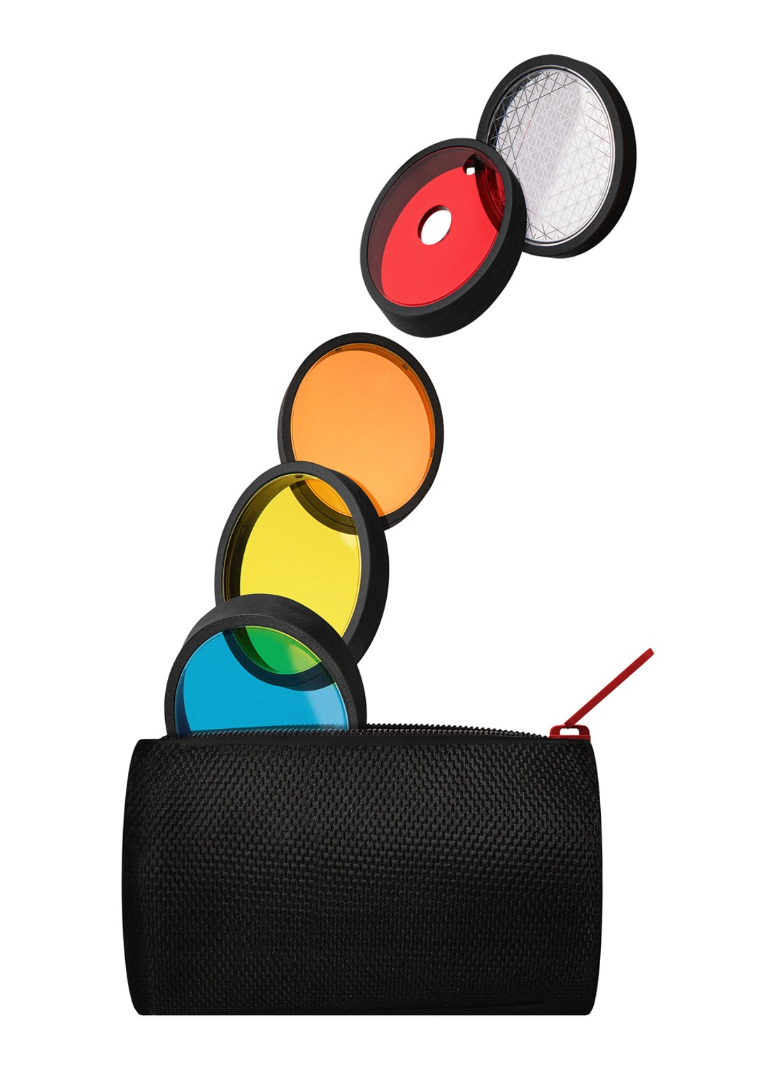 Polaroid Now Camera crossbodytas met logo - voorkant 2 multicolor