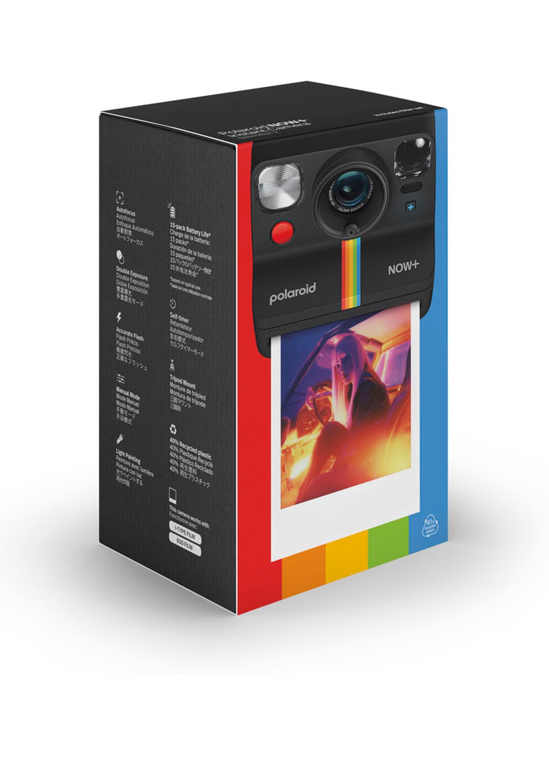Polaroid Polaroid Now+ Generation 2 Instant fotocamera - detail 6 zwart