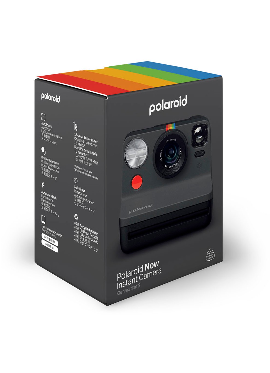 Polaroid Polaroid Now Generation 2 Instant fotocamera - detail 4 zwart