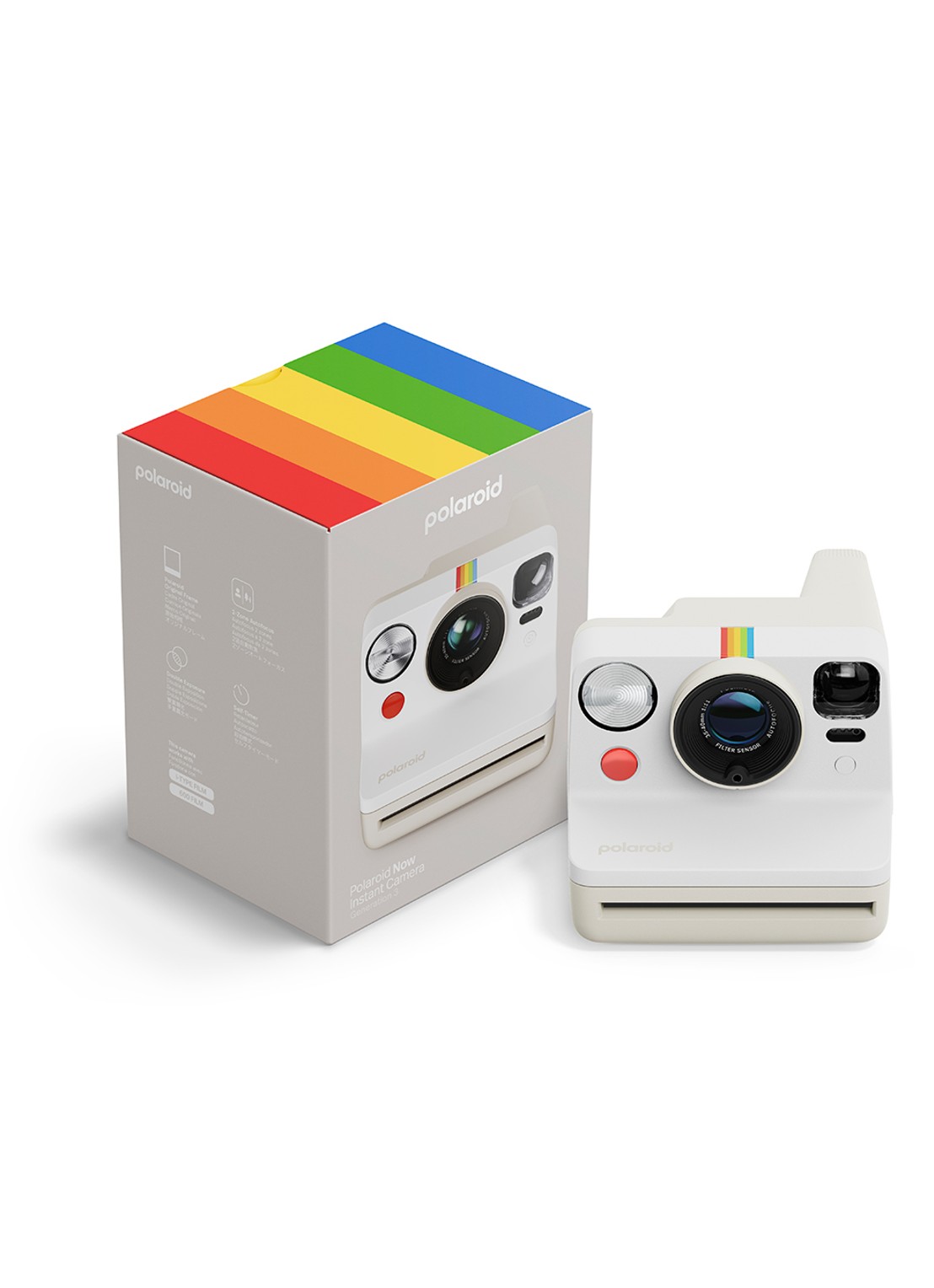 Polaroid Polaroid Now Instant Generation 3 fotocamera - detail 3 gebroken wit