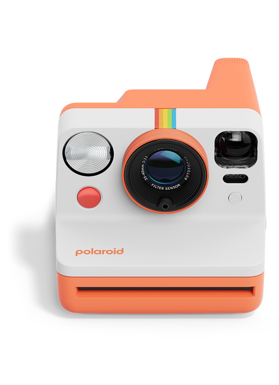 Polaroid Polaroid Now Instant Generation 3 fotocamera - voorkant 3 oranjerood