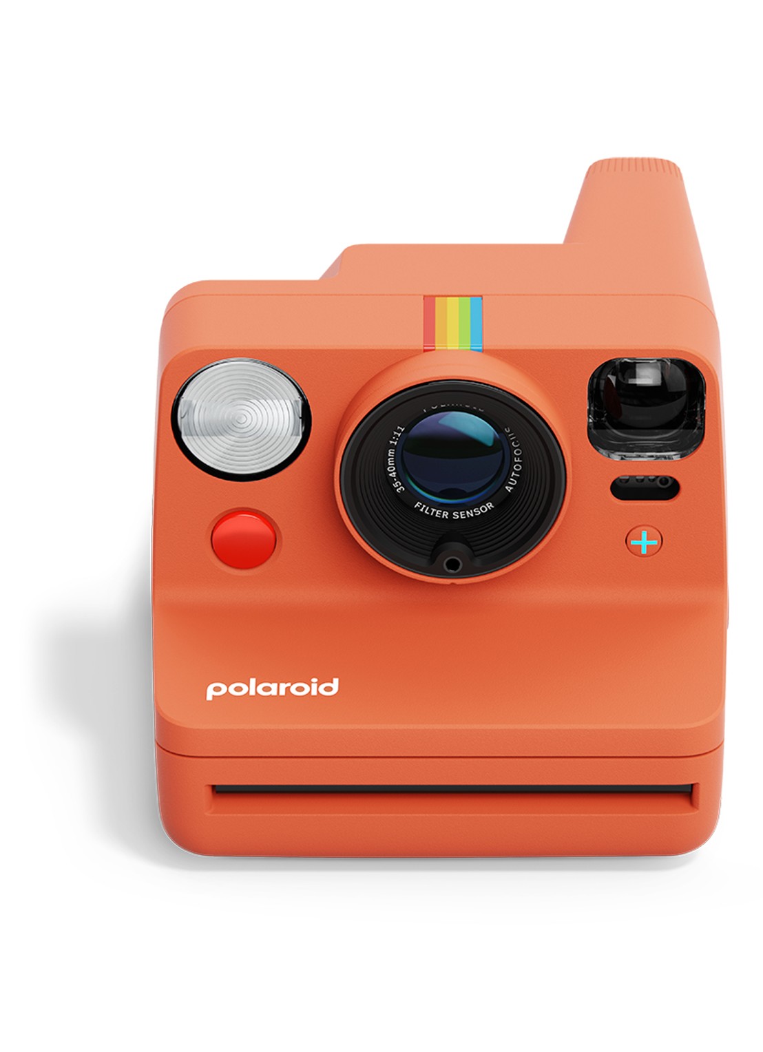 Polaroid Polaroid Now+ Instant Generation 3 fotocamera - voorkant 3 oranjerood