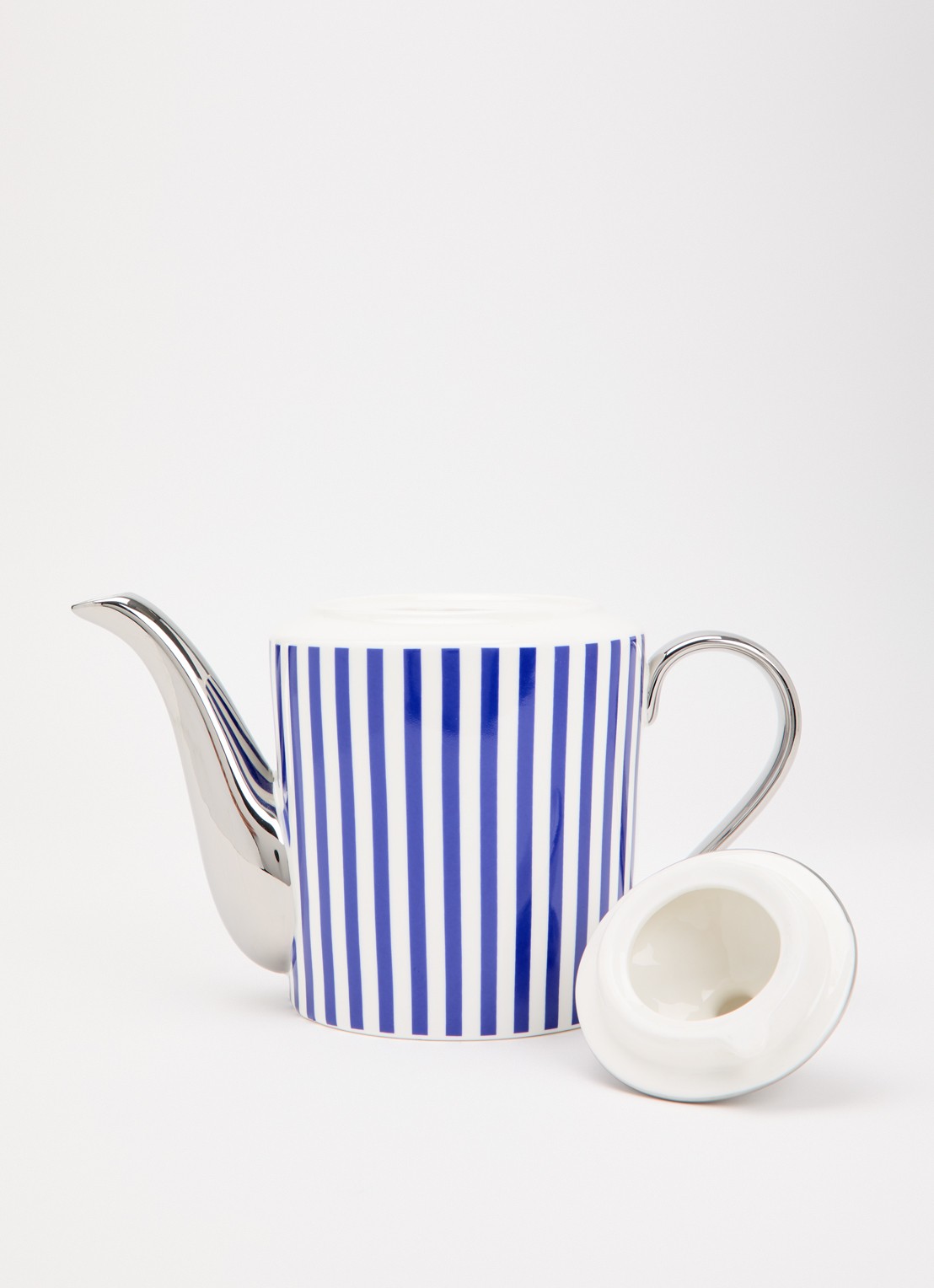 POLSPOTTEN Aunty theepot 1,1 liter - voorkant 2 blauw