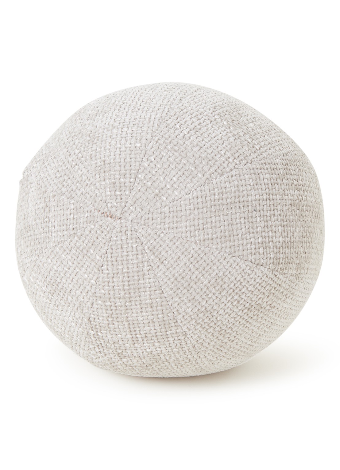 POLSPOTTEN Ball sierkussen S Ø30 cm - voorkant 3 lichtgrijs