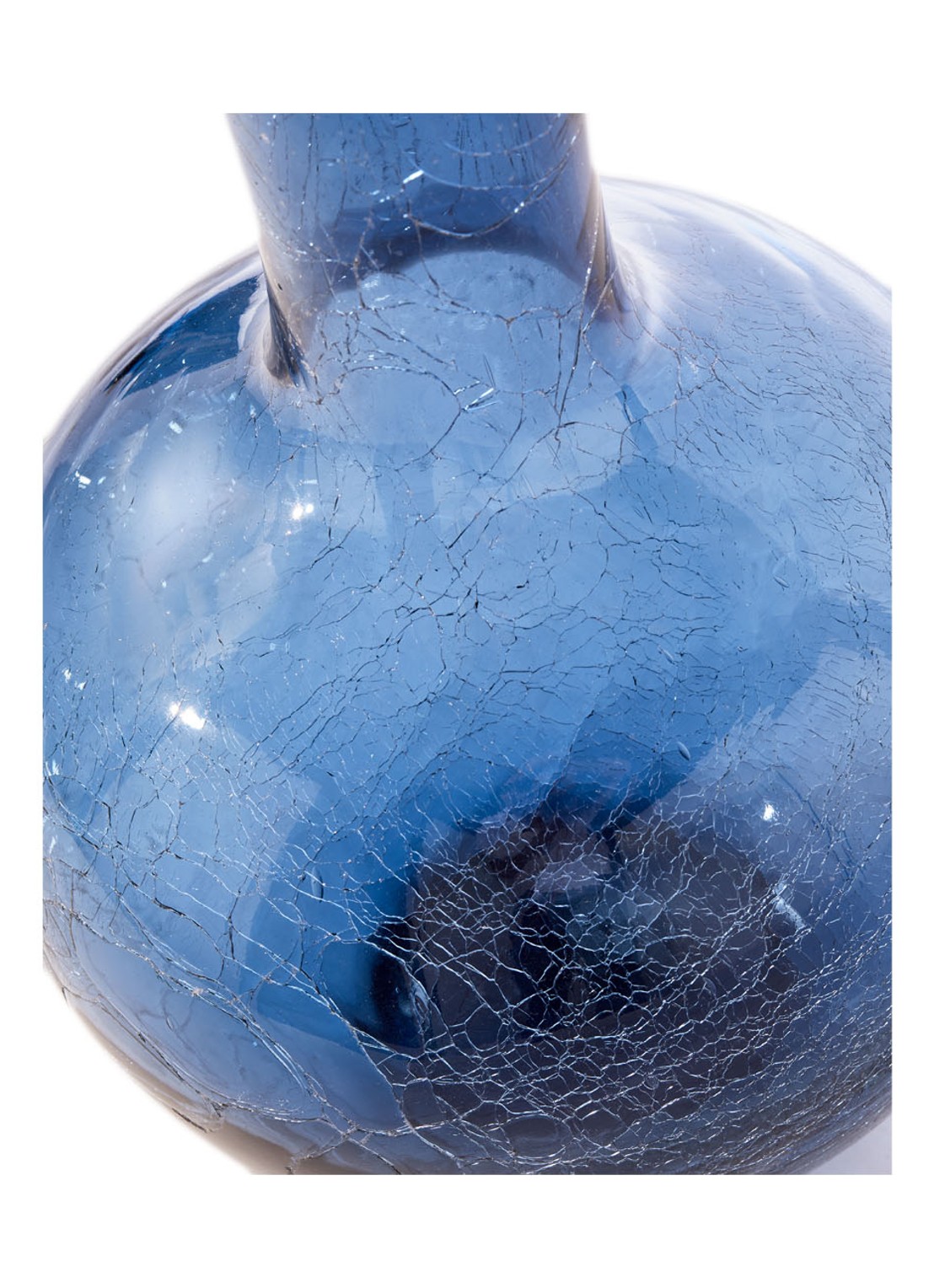 POLSPOTTEN Ball vaas L 50 cm - detail 3 blauw