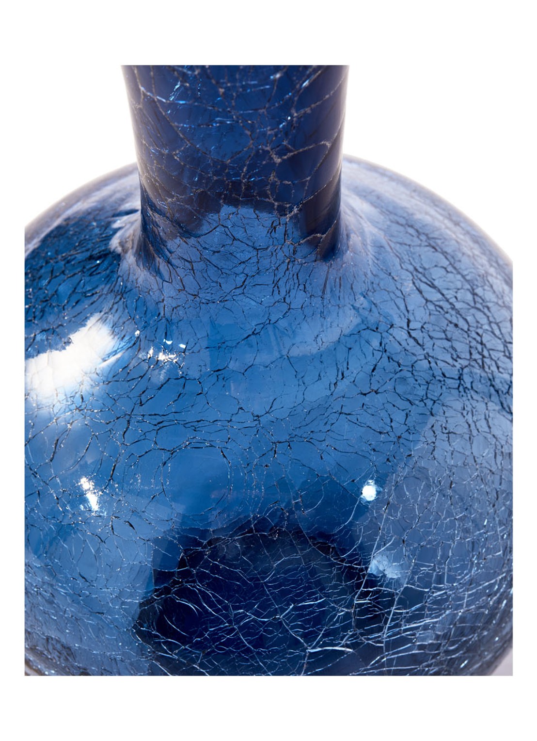 POLSPOTTEN Ball vaas S 32 cm - detail 3 blauw