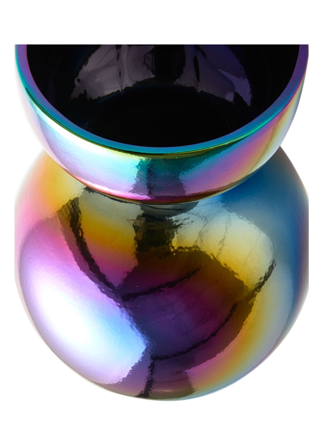 POLSPOTTEN Boolb M vaas 32 cm - voorkant multicolor