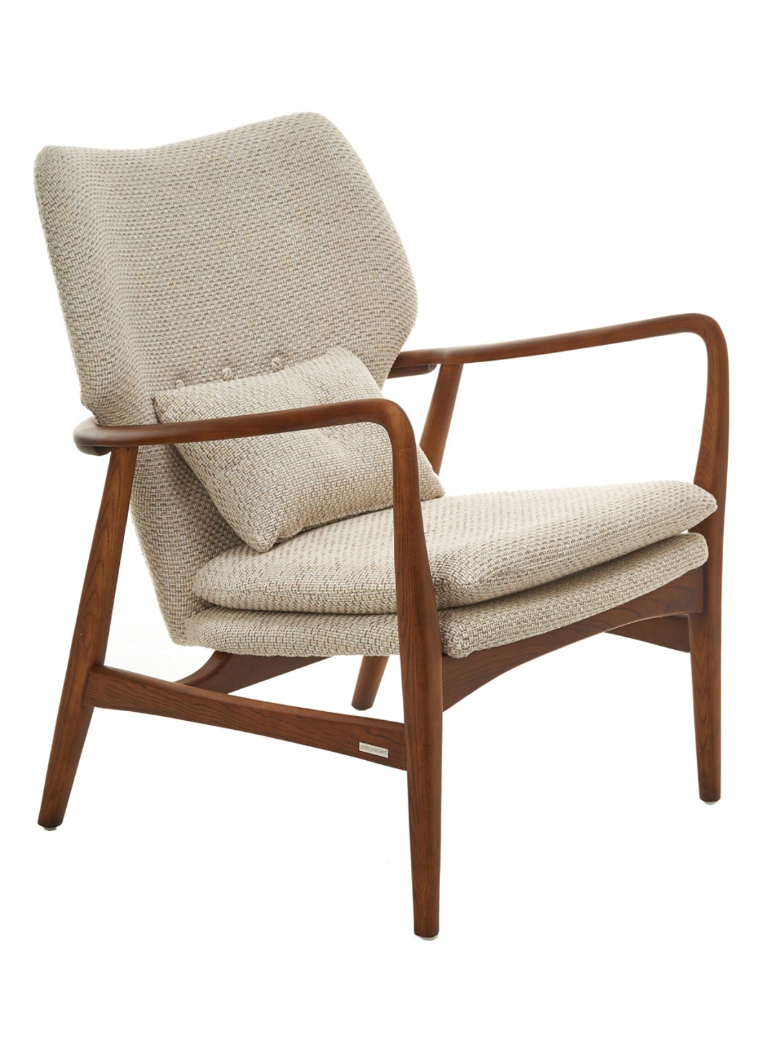 POLSPOTTEN Chair Peggy fauteuil  - voorkant beige