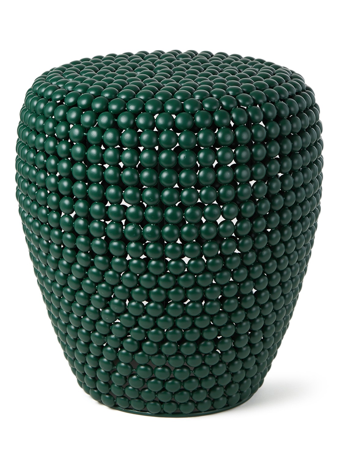 POLSPOTTEN Dot kruk mat 40 cm - voorkant groen
