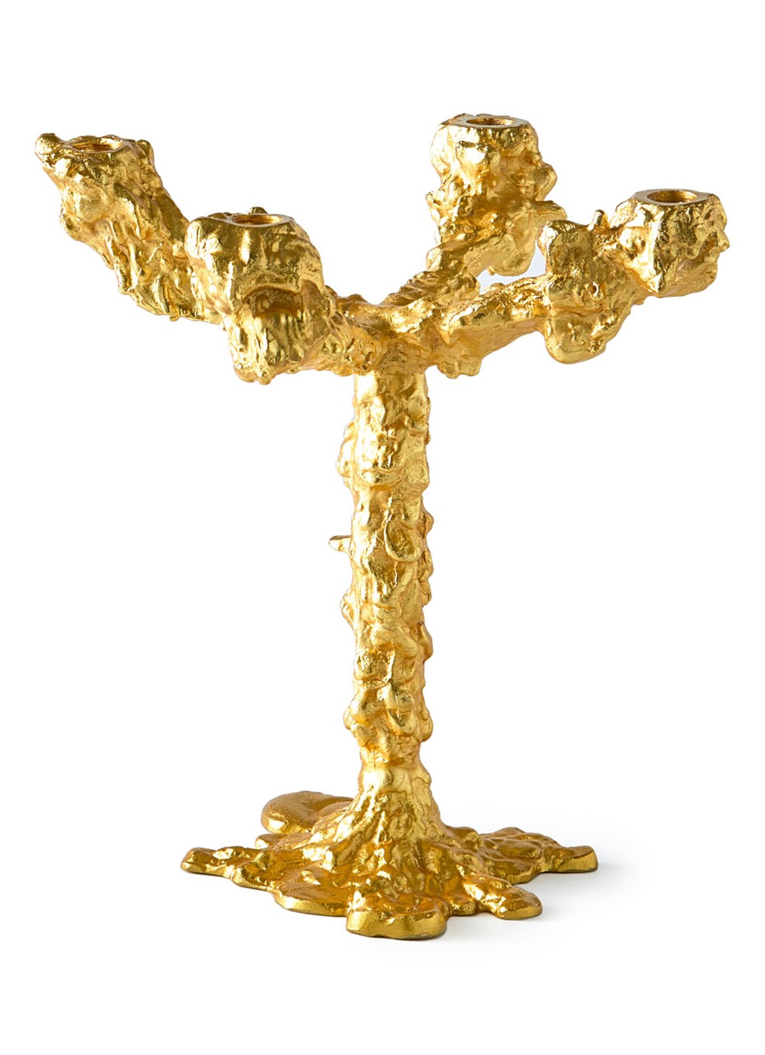 POLSPOTTEN Drip kandelaar 26 cm - voorkant undefined